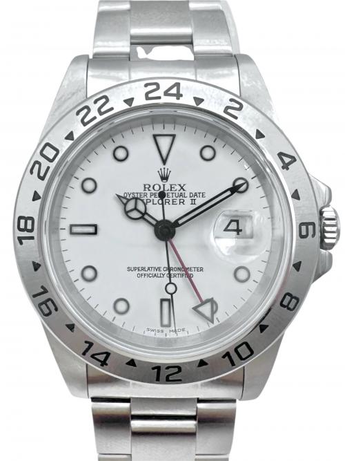 ROLEX（ロレックス）ROLEX (ロレックス) EXPLORER Ⅱ エクスプローラーⅡ 40mm Ref.16570 白文字盤 白文字盤 サイズ:40mm/19㎝の古着・服飾アイテム