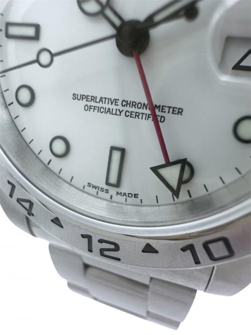 ROLEX（ロレックス）ROLEX (ロレックス) EXPLORER Ⅱ エクスプローラーⅡ 40mm Ref.16570 白文字盤 白文字盤 サイズ:40mm/19㎝の古着・服飾アイテム
