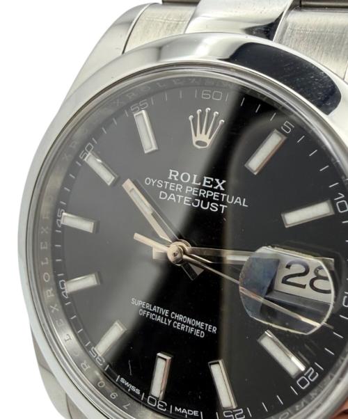 ROLEX（ロレックス）ROLEX (ロレックス) Datejust 41 デイトジャスト41 Ref.126300 41mm ブライトブラック文字盤 ブライトブラック文字盤 サイズ:41の古着・服飾アイテム