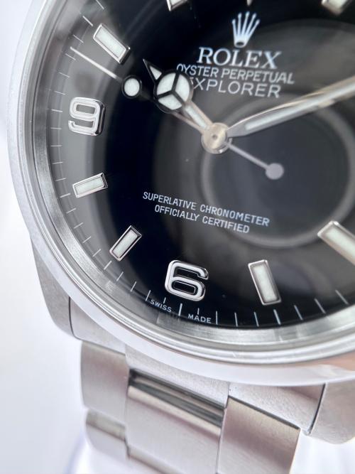 ROLEX（ロレックス）ROLEX (ロレックス) EXPLORER I エクスプローラーⅠ Ref.114270 36mm 黒文字盤 黒文字盤 サイズ:36mmの古着・服飾アイテム