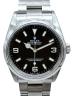 ROLEX（ロレックス）の古着「EXPLORER I エクスプローラーⅠ Ref.114270 36mm 黒文字盤」｜黒文字盤