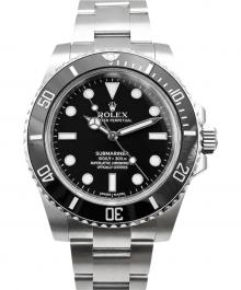 ROLEX（ロレックス）の古着「Submariner サブマリーナー ノンデイト 40mm Ref.114060 黒文字盤」｜黒文字盤