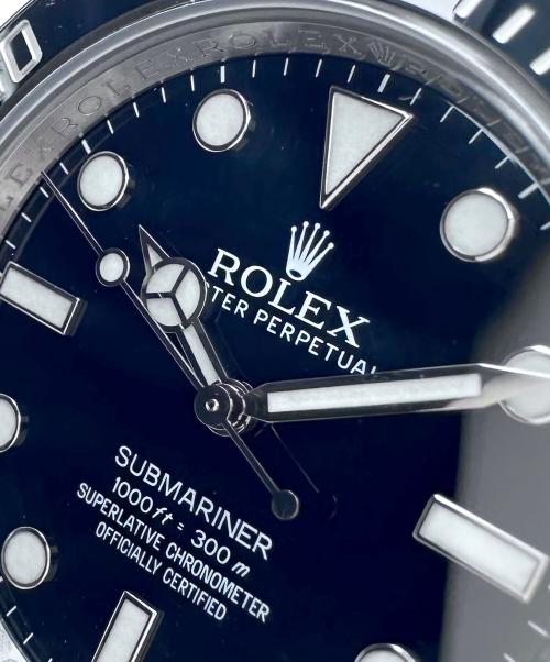 ROLEX（ロレックス）ROLEX (ロレックス) Submariner サブマリーナー ノンデイト 40mm Ref.114060 黒文字盤 黒文字盤 サイズ:40mm/21cmの古着・服飾アイテム