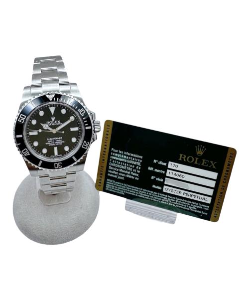ROLEX（ロレックス）ROLEX (ロレックス) Submariner サブマリーナー ノンデイト 40mm Ref.114060 黒文字盤 黒文字盤 サイズ:40mm/21cmの古着・服飾アイテム