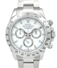 ROLEX（ロレックス）の古着「Cosmograph Daytona コスモグラフ デイトナ Ref.116520 40mm 白文字盤」｜白文字盤