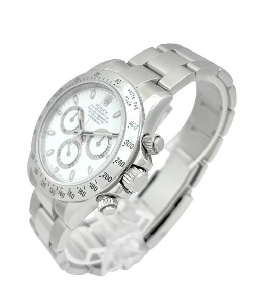 ROLEX（ロレックス）ROLEX (ロレックス) Cosmograph Daytona コスモグラフ デイトナ Ref.116520 40mm 白文字盤 白文字盤 サイズ:40mm/19cmの古着・服飾アイテム