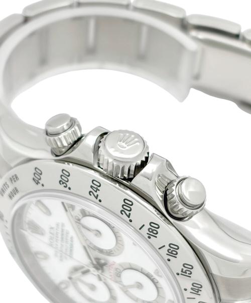 ROLEX（ロレックス）ROLEX (ロレックス) Cosmograph Daytona コスモグラフ デイトナ Ref.116520 40mm 白文字盤 白文字盤 サイズ:40mm/19cmの古着・服飾アイテム
