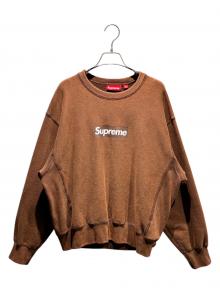 SUPREME（シュプリーム）の古着「Box Logo Crewneck Sweatshirt」｜ブラウン