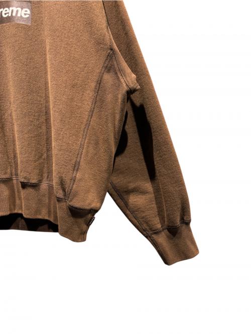 SUPREME（シュプリーム）SUPREME (シュプリーム) Box Logo Crewneck Sweatshirt ブラウン サイズ:Sの古着・服飾アイテム