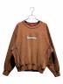 SUPREME（シュプリーム）の古着「Box Logo Crewneck Sweatshirt」｜ブラウン