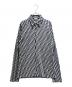 Dior（ディオール）の古着「20SS Oblique Cotton Knit Shirt オブリークコットンニットシャツ/023M550AT099」｜ネイビー