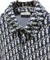 中古・古着 Dior (ディオール) 20SS Oblique Cotton Knit Shirt オブリークコットンニットシャツ/023M550AT099 ネイビー サイズ:XS：120000円