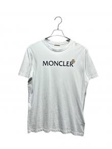 MONCLER（モンクレール）の古着「ロゴTシャツ/J10918C00057」｜ホワイト