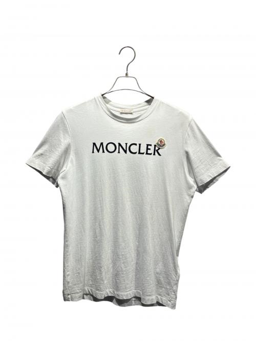 MONCLER（モンクレール）MONCLER (モンクレール) ロゴTシャツ/J10918C00057 ホワイト サイズ:Sの古着・服飾アイテム