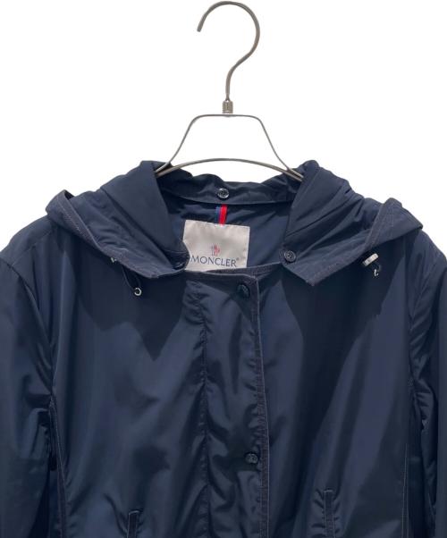 MONCLER（モンクレール）MONCLER (モンクレール) フーデッドコート ネイビー サイズ:3の古着・服飾アイテム