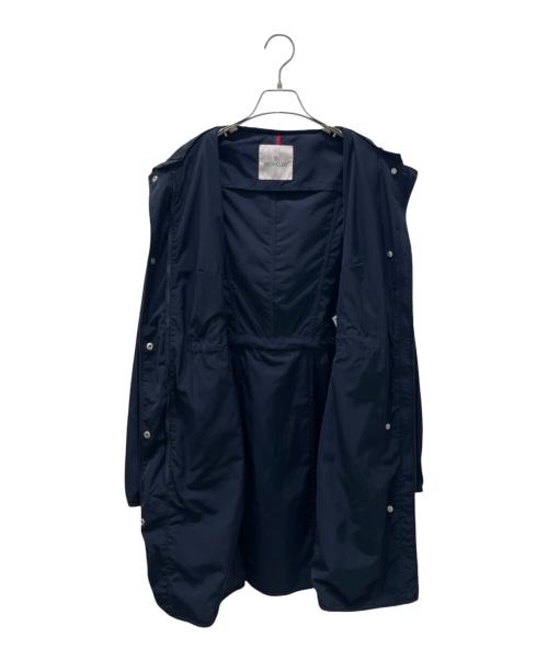 MONCLER（モンクレール）MONCLER (モンクレール) フーデッドコート ネイビー サイズ:3の古着・服飾アイテム
