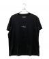 Maison Margiela（メゾンマルジェラ）の古着「ディストーテッド ロゴ TシャツリバースロゴTシャツ」｜ブラック