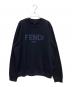 FENDI（フェンディ）の古着「ロゴスウェット」｜ネイビー