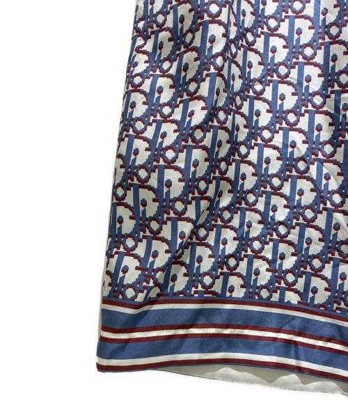 Dior（ディオール）Dior (ディオール) オブリークシルクショートパンツ/013C121A4751 ネイビー×マルチ サイズ:46の古着・服飾アイテム