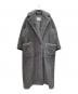 MaxMara（マックスマーラ）の古着「テディベアコート/アイコンコート/アルパカ混/シルク混/オーバーシルエットコート」｜グレー