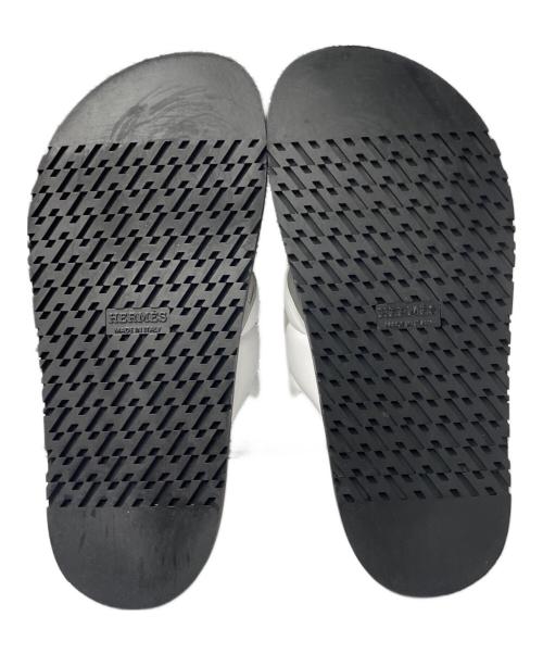 HERMES（エルメス）HERMES (エルメス) エクストラ レザーサンダル/Extra Leather Sandals ブラック サイズ:36 未使用品の古着・服飾アイテム