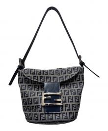 FENDI（フェンディ）の古着「マンマバッケト」｜ベージュ×ネイビー