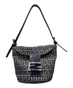 中古・古着通販】FENDI (フェンディ) ズッカ柄シュシュ ブラウン