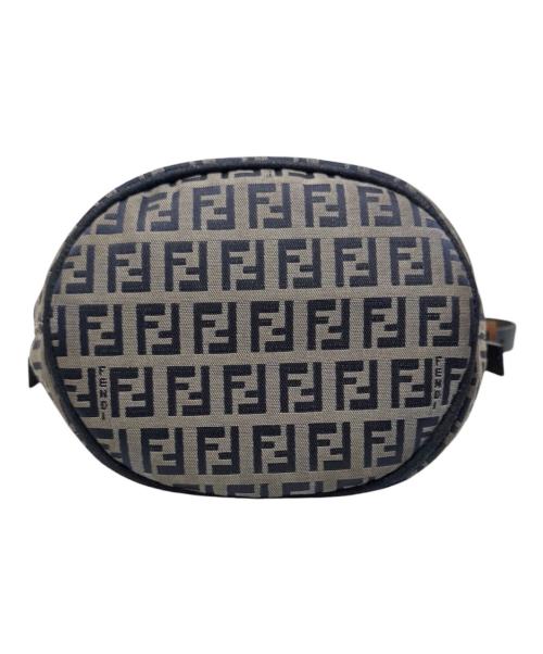FENDI（フェンディ）FENDI (フェンディ) マンマバッケト ベージュ×ネイビー サイズ:-の古着・服飾アイテム