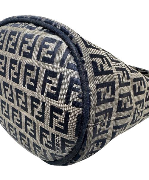 FENDI（フェンディ）FENDI (フェンディ) マンマバッケト ベージュ×ネイビー サイズ:-の古着・服飾アイテム