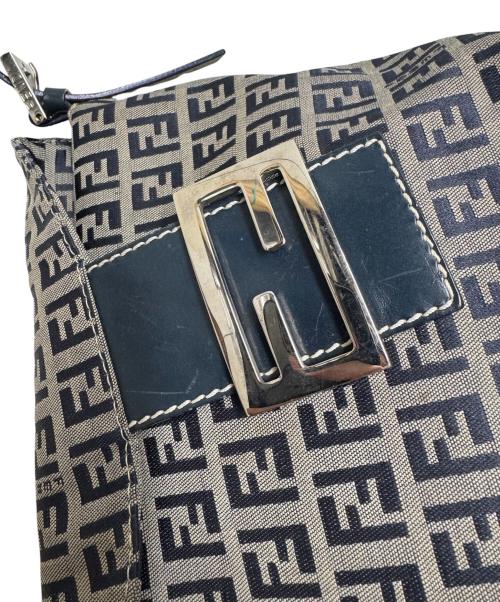 FENDI（フェンディ）FENDI (フェンディ) マンマバッケト ベージュ×ネイビー サイズ:-の古着・服飾アイテム