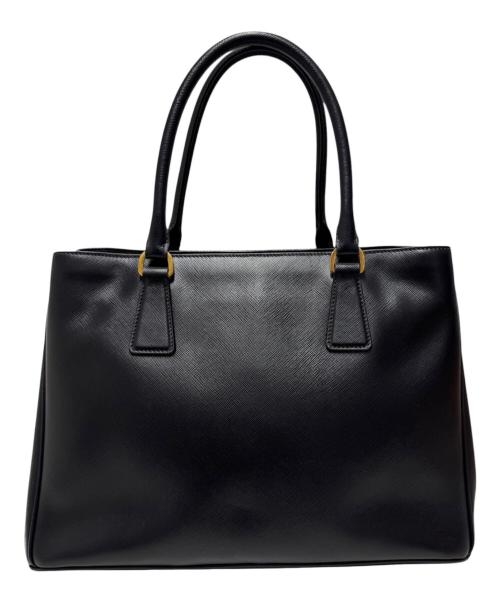PRADA（プラダ）PRADA (プラダ) サフィアーノハンドバッグ ブラック サイズ:-の古着・服飾アイテム