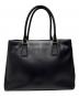 PRADA (プラダ) サフィアーノハンドバッグ ブラック サイズ:-：90000円