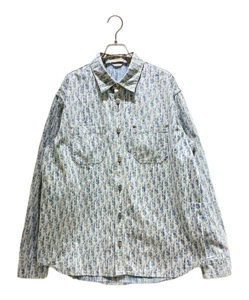 Dior（ディオール）Dior (ディオール) オブリークデニムシャツ/013D585BY989 インディゴ サイズ:41の古着・服飾アイテム