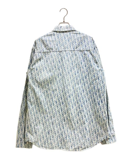 Dior（ディオール）Dior (ディオール) オブリークデニムシャツ/013D585BY989 インディゴ サイズ:41の古着・服飾アイテム