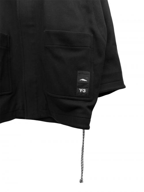 Y-3（ワイスリー）Y-3 (ワイスリー) W CH3 WOOL MELTON DUFFLE COAT ブラック サイズ:XSの古着・服飾アイテム