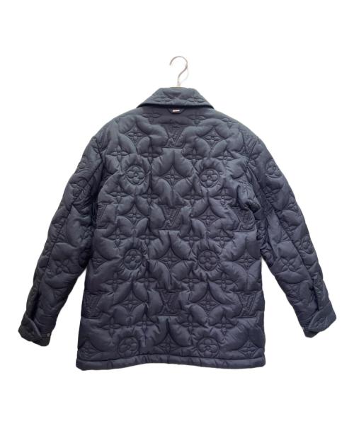 LOUIS VUITTON（ルイ ヴィトン）LOUIS VUITTON (ルイ ヴィトン) モノグラムパデッドライトブルゾン ネイビー サイズ:44の古着・服飾アイテム