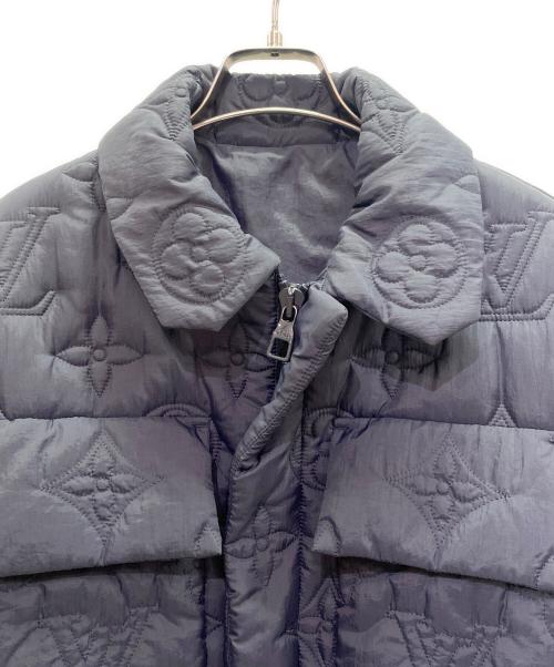 LOUIS VUITTON（ルイ ヴィトン）LOUIS VUITTON (ルイ ヴィトン) モノグラムパデッドライトブルゾン ネイビー サイズ:44の古着・服飾アイテム
