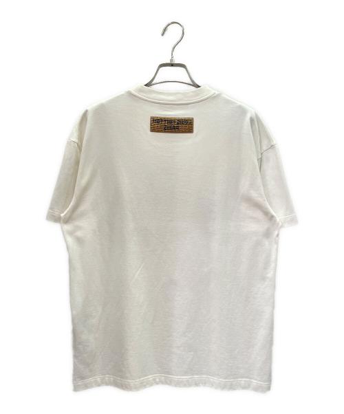 LOUIS VUITTON（ルイ ヴィトン）LOUIS VUITTON (ルイ ヴィトン) エンブロイダード ビーズ カットソー ホワイト サイズ:XSの古着・服飾アイテム