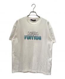 LOUIS VUITTON（ルイ ヴィトン）の古着「エンブロイダード ビーズ カットソー」｜ホワイト