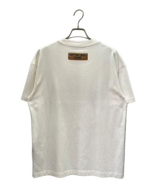 LOUIS VUITTON（ルイ ヴィトン）LOUIS VUITTON (ルイ ヴィトン) エンブロイダード ビーズ カットソー ホワイト サイズ:XSの古着・服飾アイテム