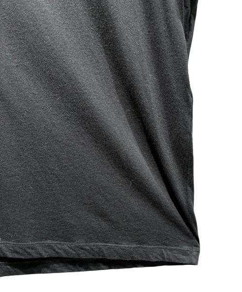 GUCCI（グッチ）GUCCI (グッチ) ヴィンテージ加工ロゴTシャツ ブラック サイズ:Lの古着・服飾アイテム