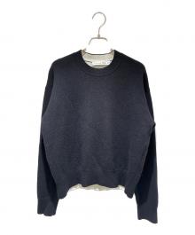 Christian Dior（クリスチャン ディオール）の古着「J'ADIOR 8 Knit/J'ADIOR 8 ニット/924S55AM009」｜ブラック