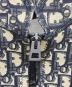 中古・古着 Christian Dior (クリスチャン ディオール) Oblique All-Over Print Sleeveless Dress/オブリーク総柄ノースリーブワンピース/143R04A4040 ネイビー サイズ:38：250000円