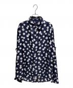 LOUIS VUITTONルイ ヴィトン）の古着「All-Over Dice Print Shirt/総柄ダイスシャツ/HFS08W」｜ネイビー
