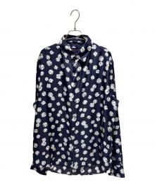 LOUIS VUITTON（ルイ ヴィトン）の古着「All-Over Dice Print Shirt/総柄ダイスシャツ/HFS08W」｜ネイビー