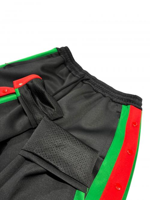 GUCCI（グッチ）GUCCI (グッチ) サイドライントラックパンツ ブラック サイズ:Sの古着・服飾アイテム