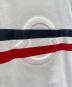 中古・古着 MONCLER (モンクレール) トリコロール半袖Tシャツ ホワイト サイズ:M：28000円