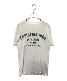 Christian Dior（クリスチャン ディオール）の古着「アトリエ 半袖 ロゴ Tシャツ」｜ホワイト