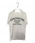Christian Dior（クリスチャン ディオール）の古着「アトリエ 半袖 ロゴ Tシャツ」｜ホワイト