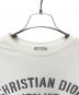 中古・古着 Christian Dior (クリスチャン ディオール) アトリエ 半袖 ロゴ Tシャツ ホワイト サイズ:XXS：30000円